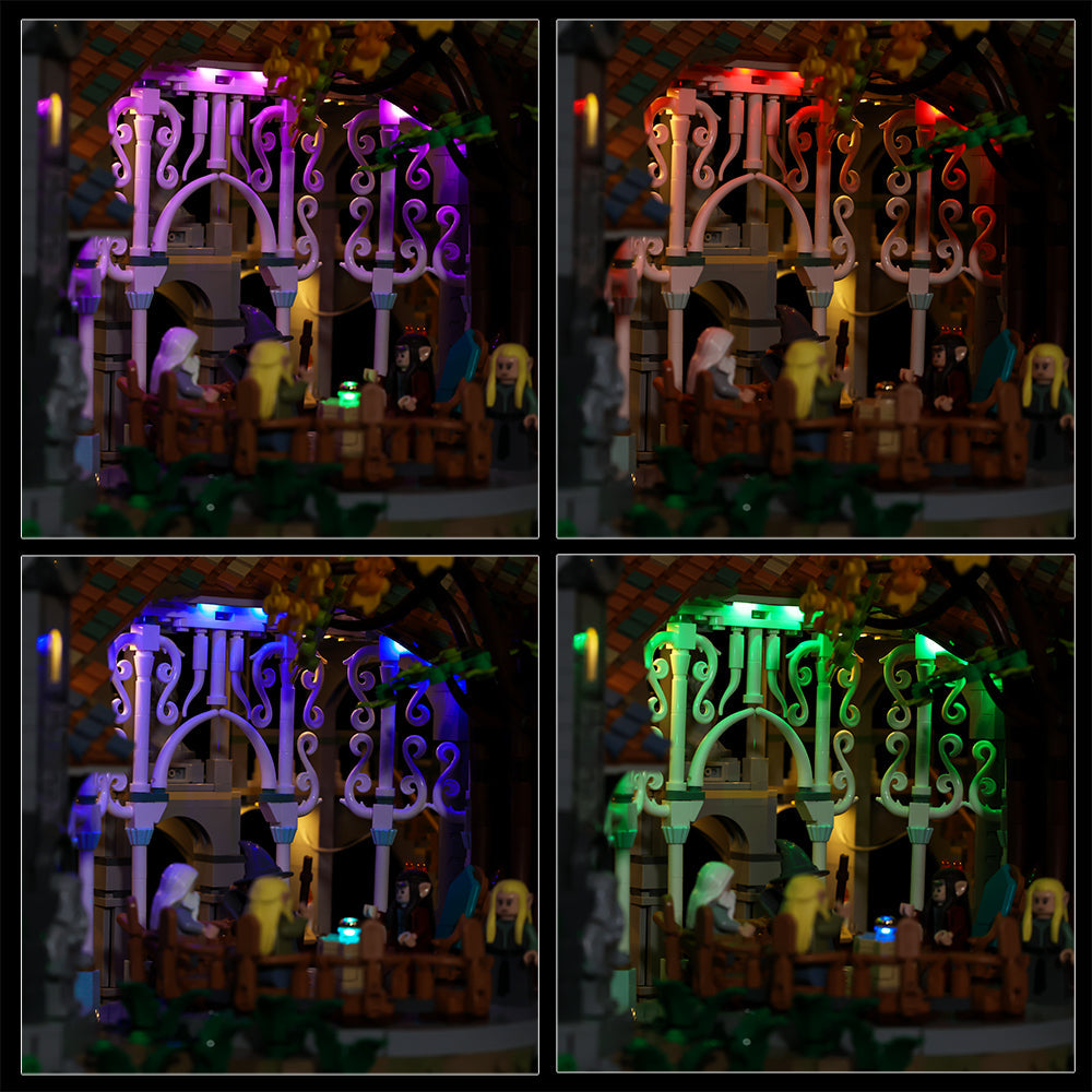 Lego The Lord of the Rings: Rivendell 10316 Light Kit