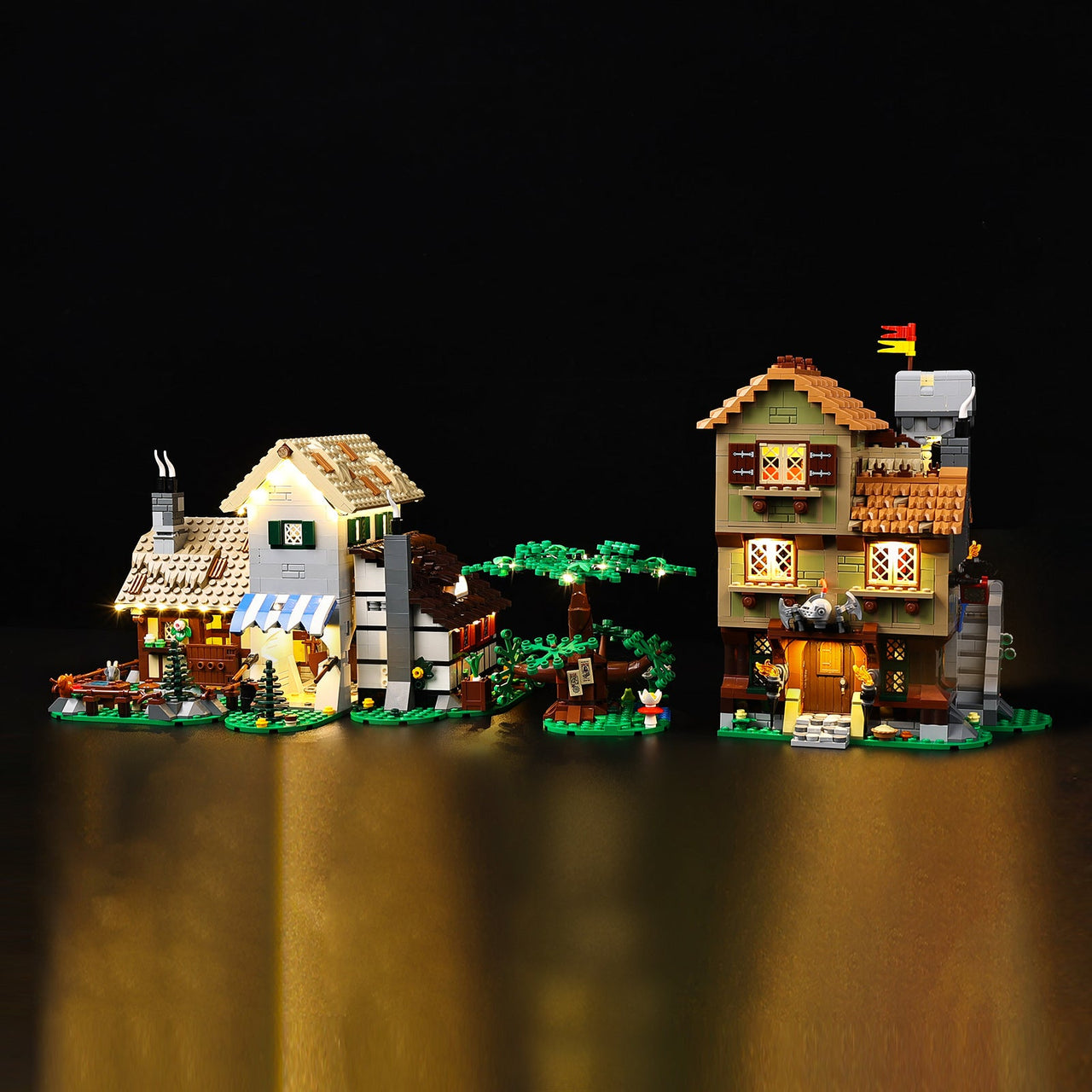 Lego Medieval Town Square 10332 Light Kit