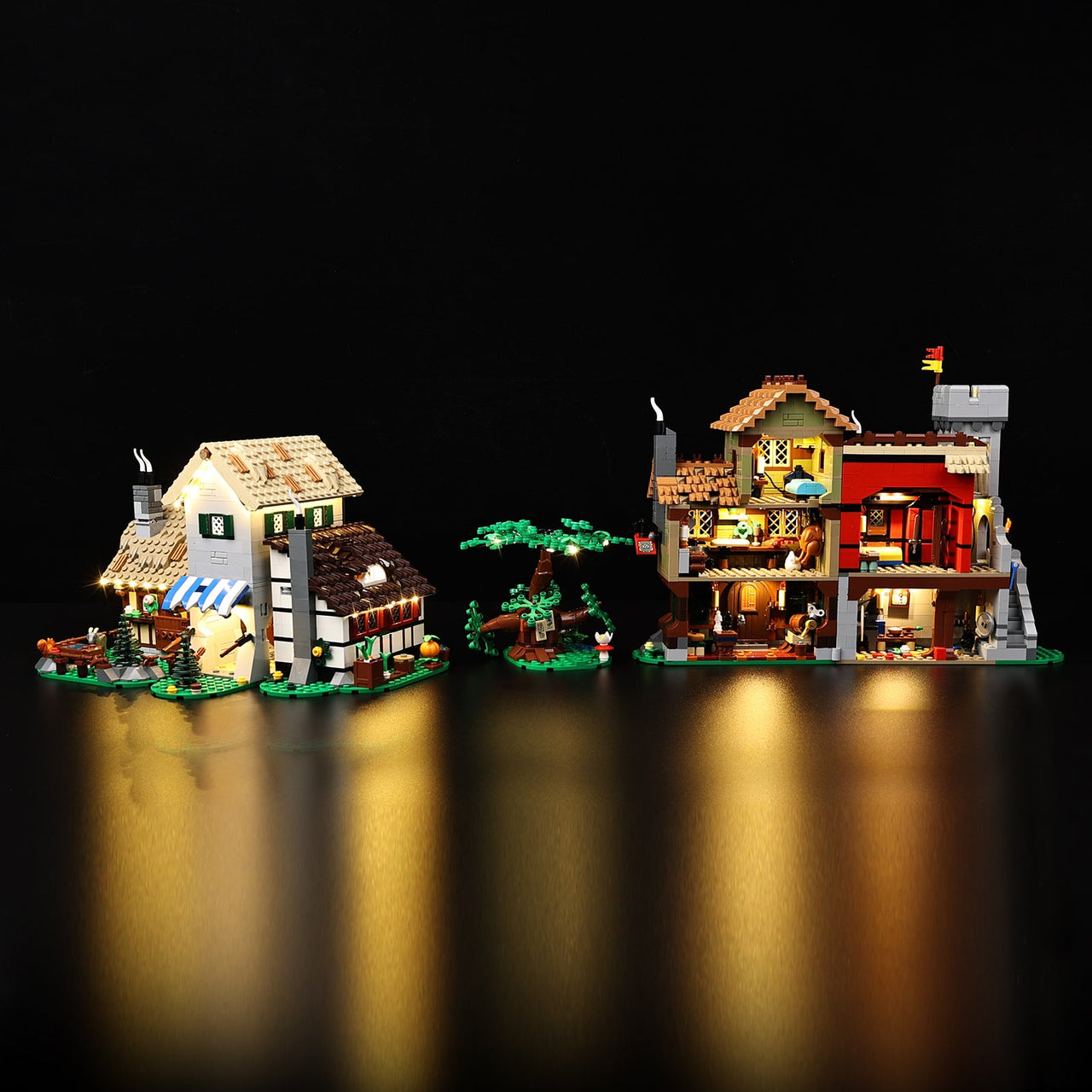 Lego Medieval Town Square 10332 Light Kit