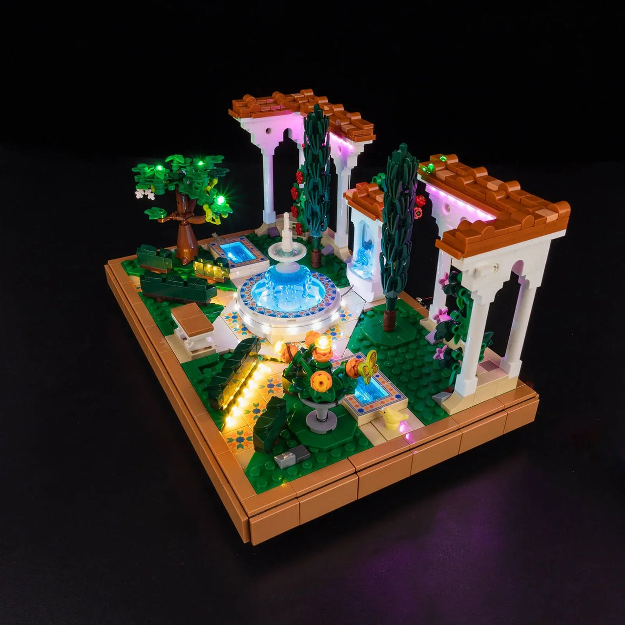 Lego Fountain Garden 10359 Light Kit