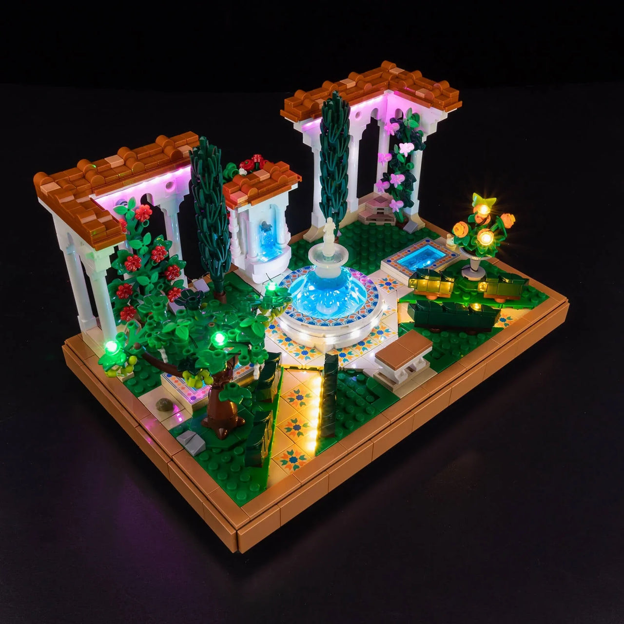 Lego Fountain Garden 10359 Light Kit