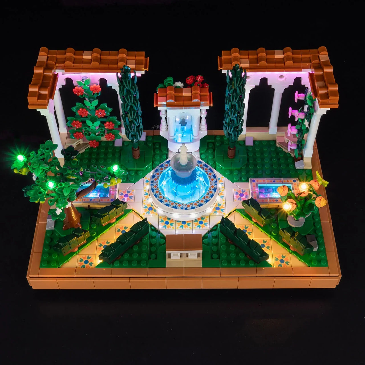 Lego Fountain Garden 10359 Light Kit