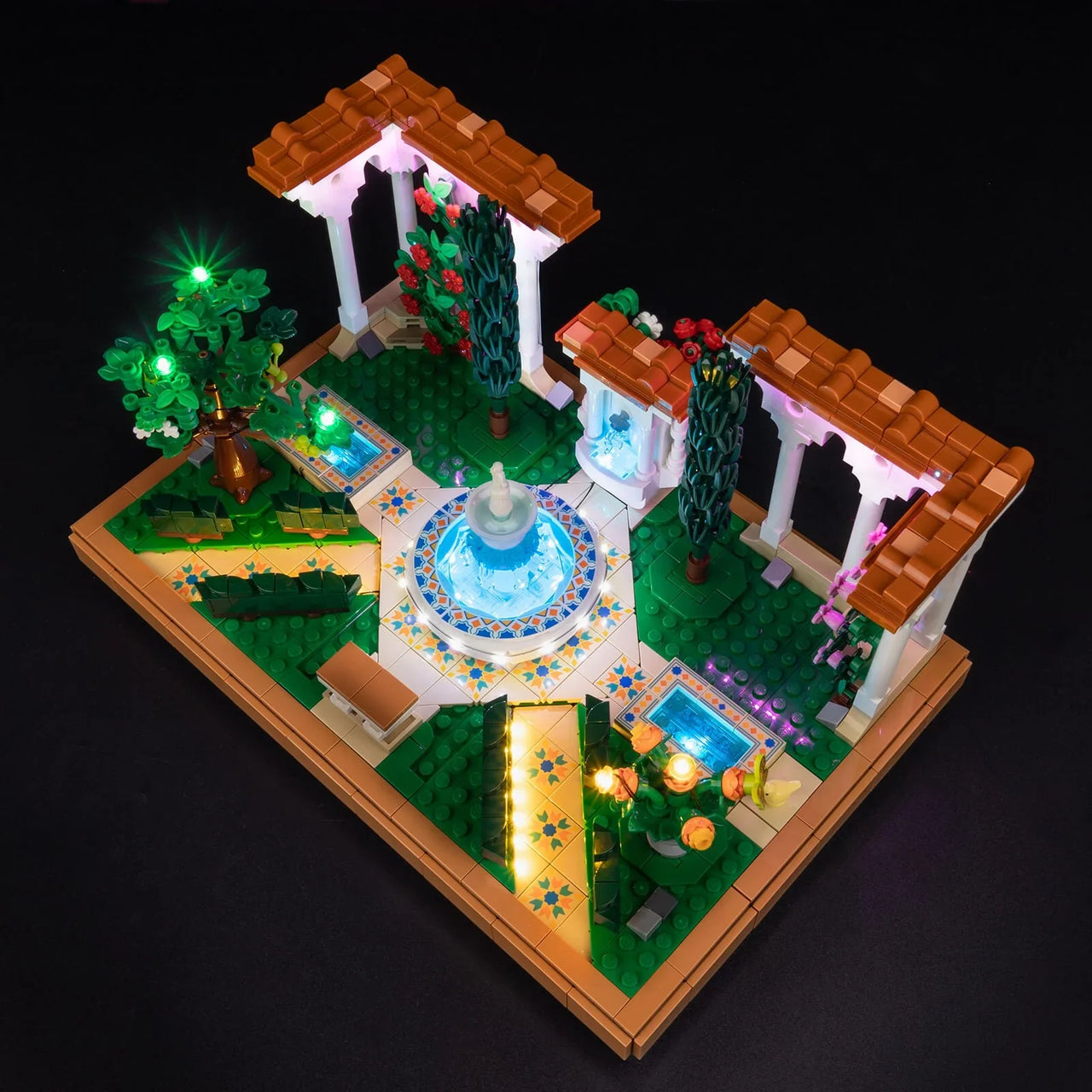 Lego Fountain Garden 10359 Light Kit