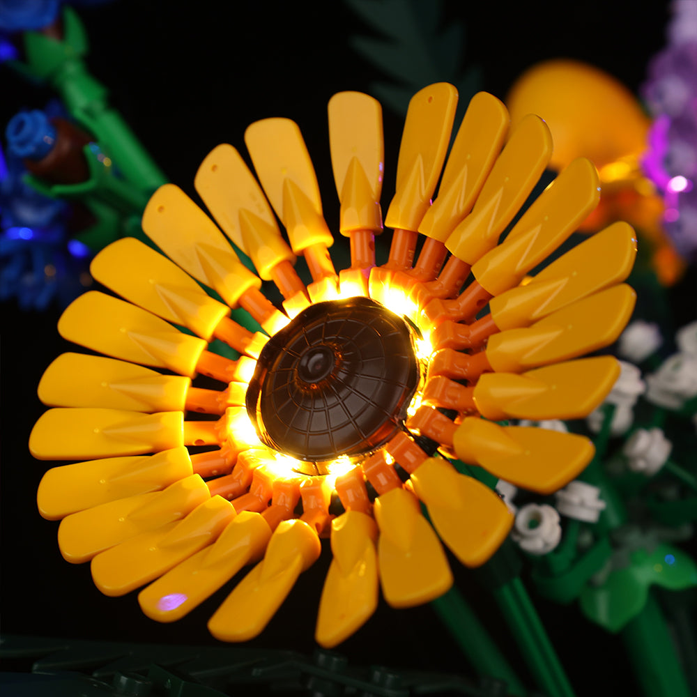 Lego Wildflower Bouquet 10313 Light Kit