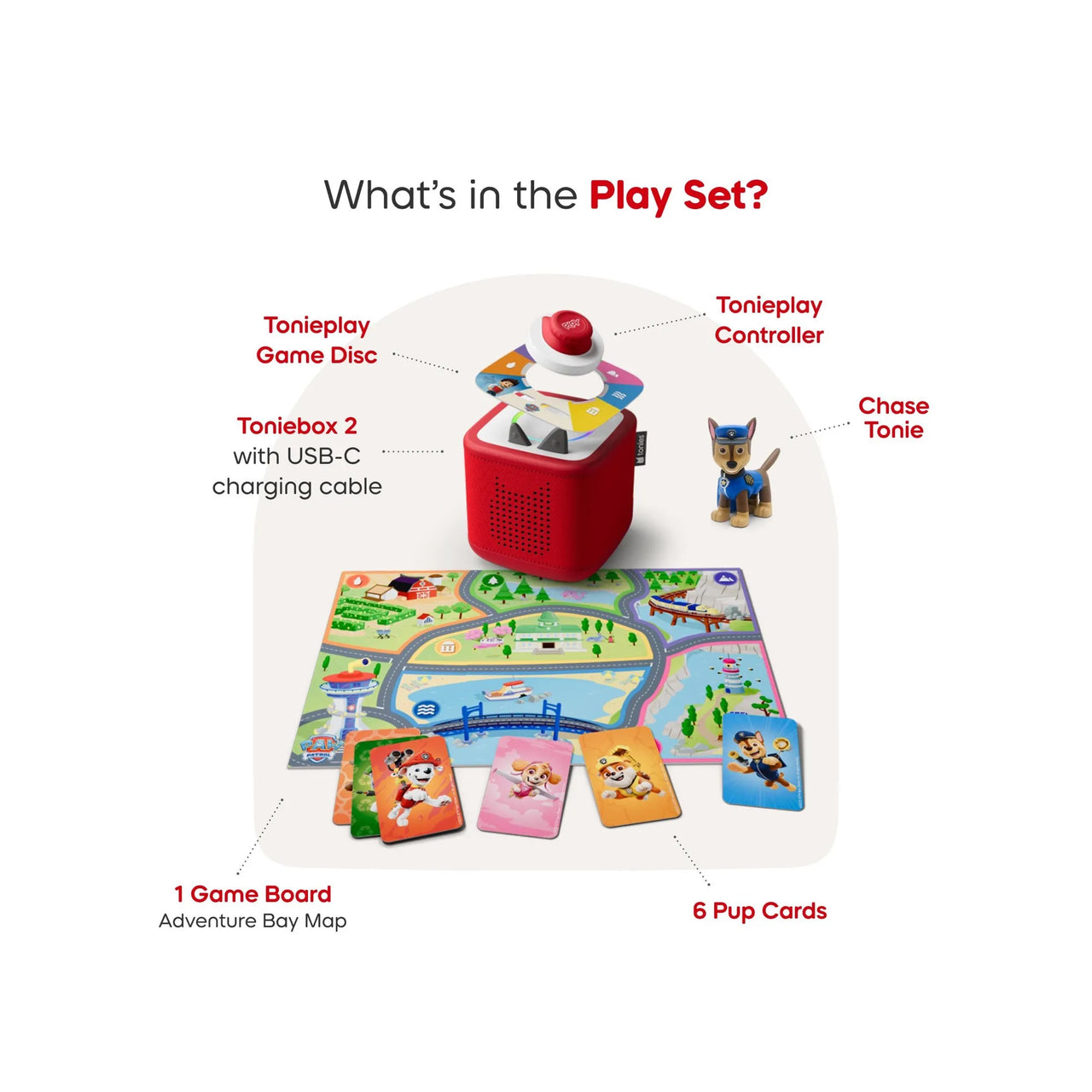 Toniebox 2 Sky Blue Play Set Paw Patrol Chase