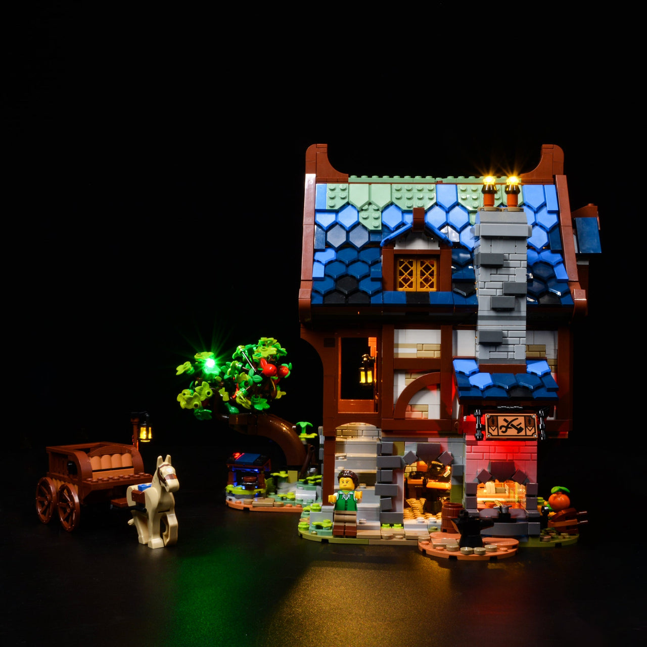 Lego Medieval Blacksmith 21325 Light Kit