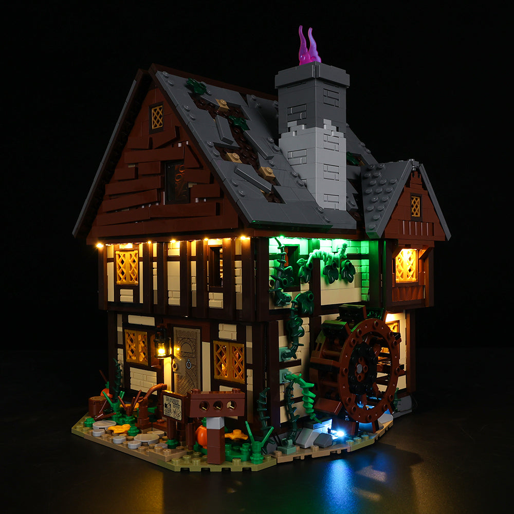 Lego Disney Hocus Pocus: The Sanderson Sisters' Cottage 21341 Light Kit