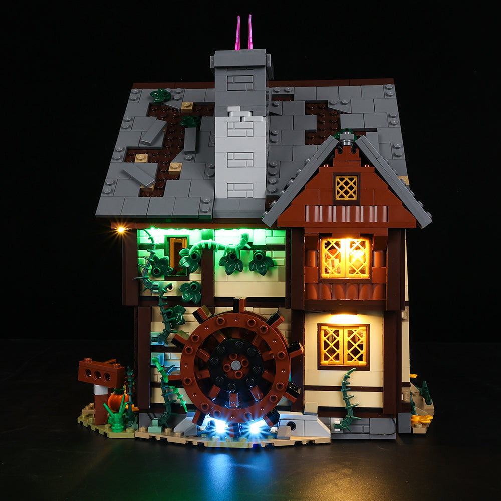 Lego Disney Hocus Pocus: The Sanderson Sisters' Cottage 21341 Light Kit