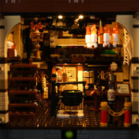 Lego Disney Hocus Pocus: The Sanderson Sisters' Cottage 21341 Light Kit