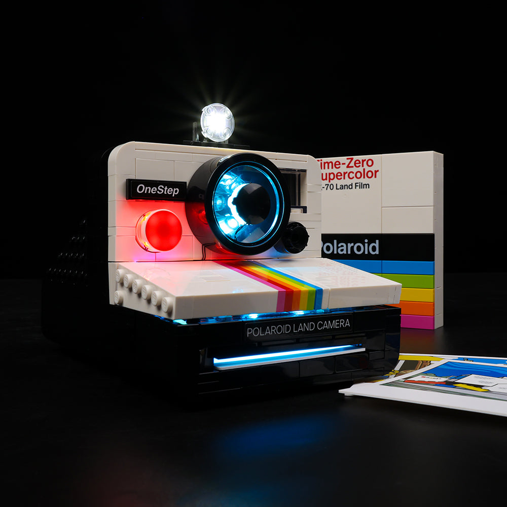 Lego Polaroid OneStep SX-70 Camera 21345 Light Kit