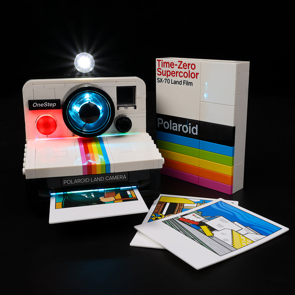 Lego Polaroid OneStep SX-70 Camera 21345 Light Kit