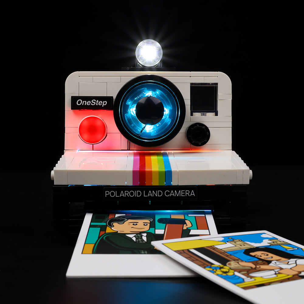 Lego Polaroid OneStep SX-70 Camera 21345 Light Kit