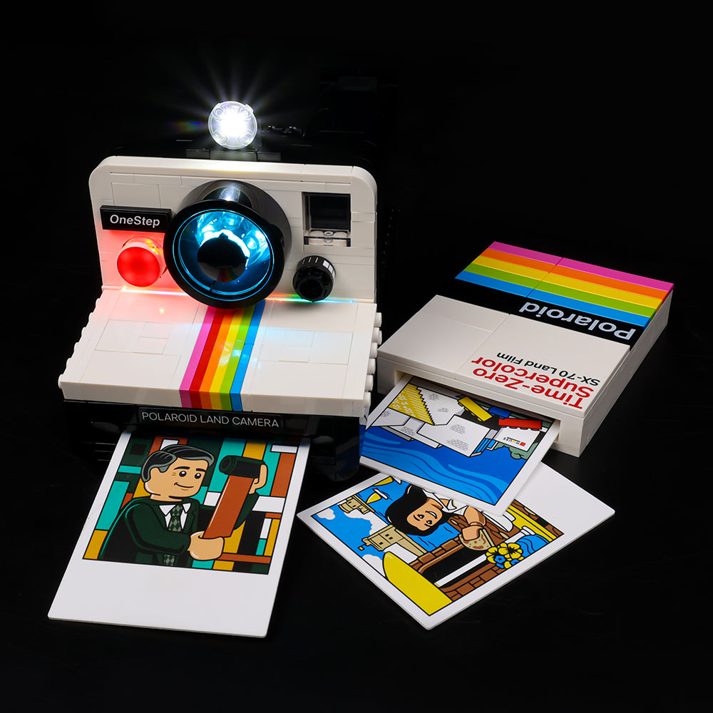 Lego Polaroid OneStep SX-70 Camera 21345 Light Kit
