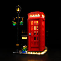 Lego Red London Telephone Box 21347 Light Kit