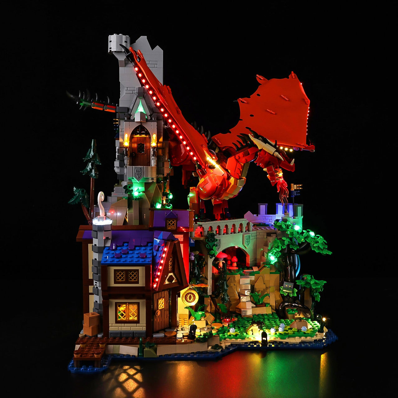 Lego Dungeons & Dragons Red Dragon's: Tale 21348 Light Kit