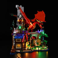 Lego Dungeons & Dragons Red Dragon's: Tale 21348 Light Kit