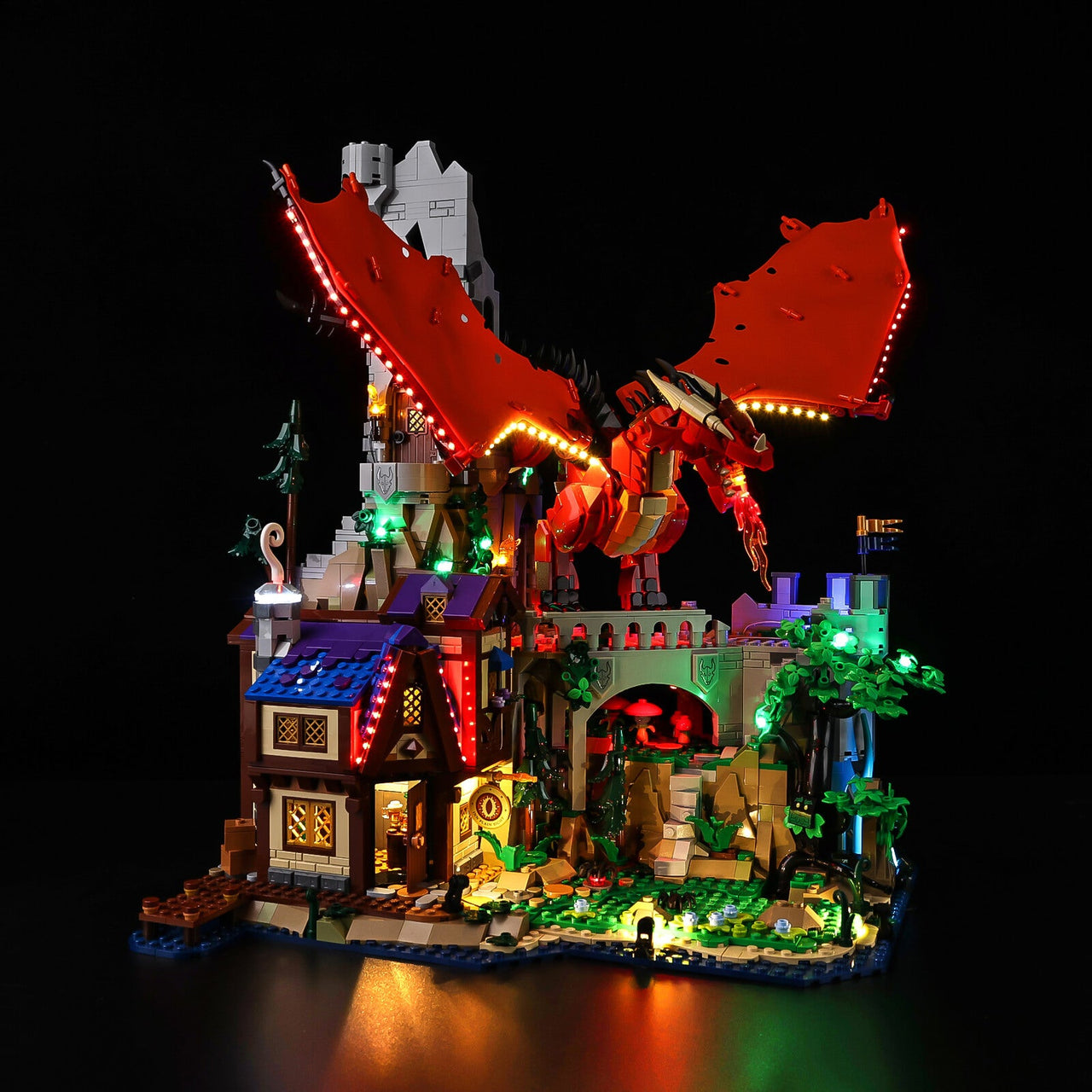 Lego Dungeons & Dragons Red Dragon's: Tale 21348 Light Kit