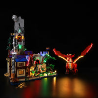 Lego Dungeons & Dragons Red Dragon's: Tale 21348 Light Kit