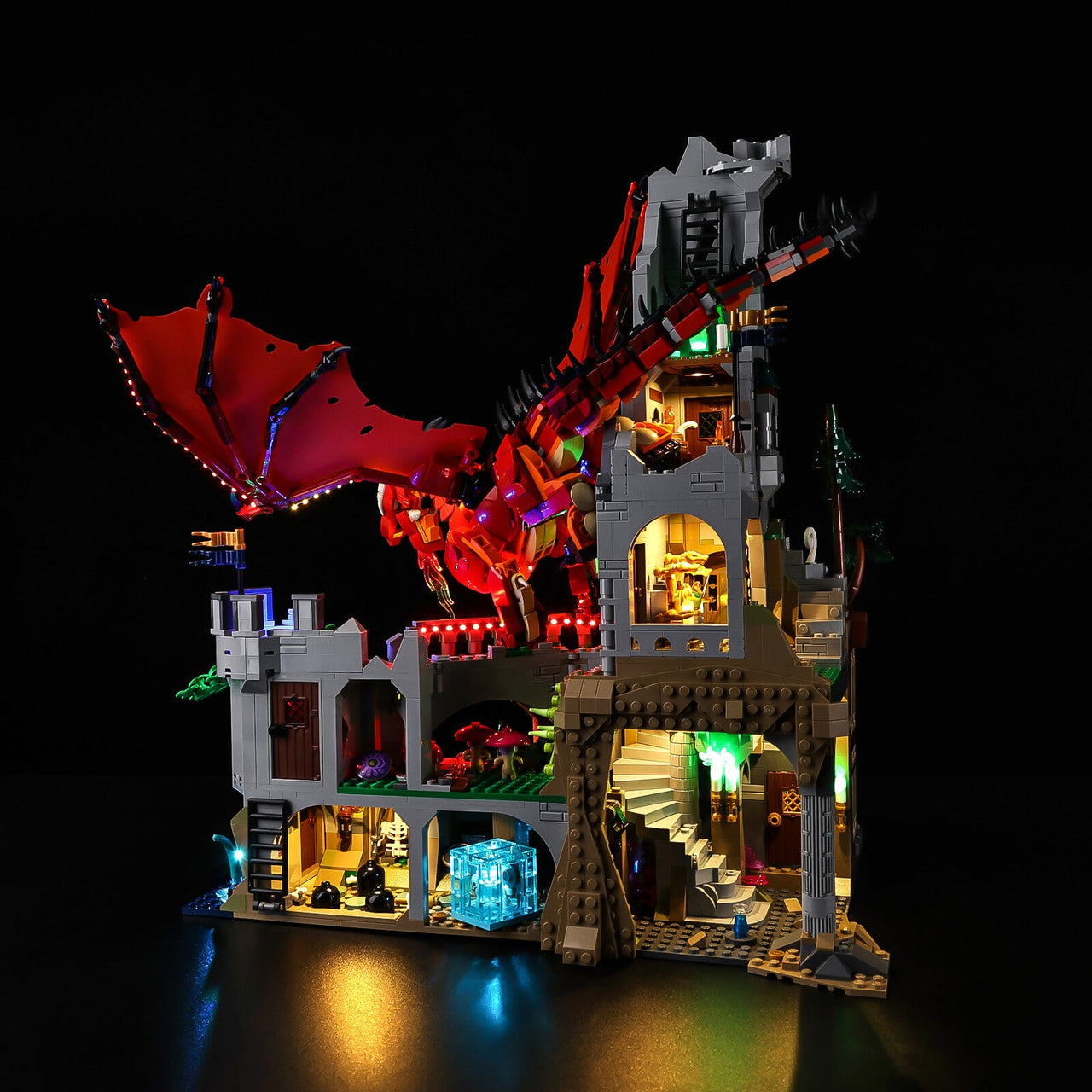 Lego Dungeons & Dragons Red Dragon's: Tale 21348 Light Kit