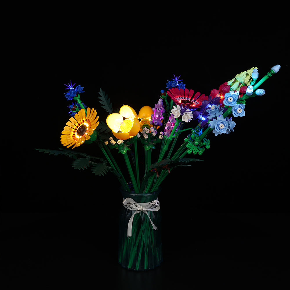 Lego Wildflower Bouquet 10313 Light Kit