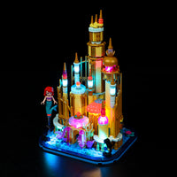 Lego Mini Disney Ariel's Castle 40708 Light Kit