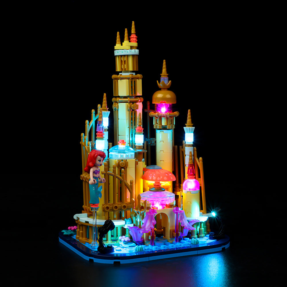 Lego Mini Disney Ariel's Castle 40708 Light Kit