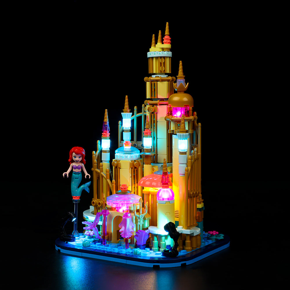 Lego Mini Disney Ariel's Castle 40708 Light Kit