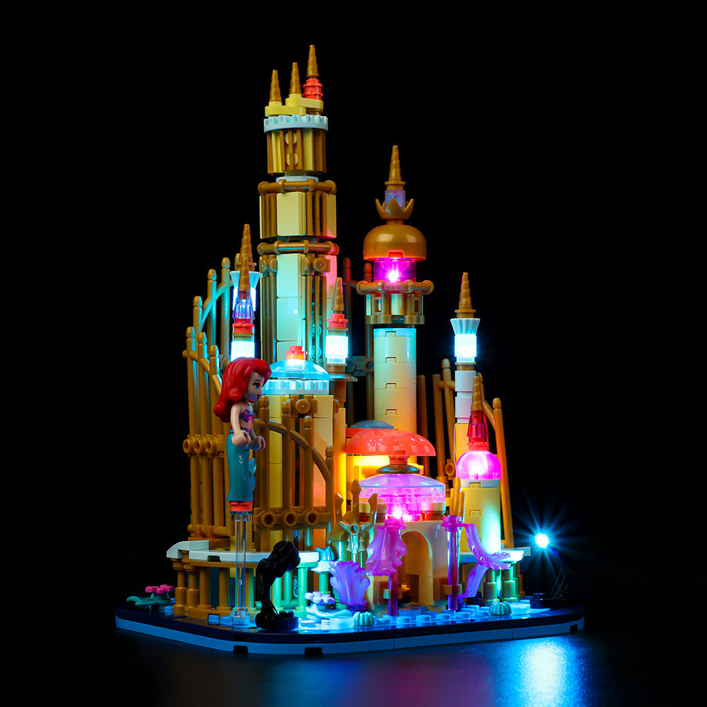 Lego Mini Disney Ariel's Castle 40708 Light Kit