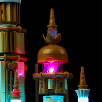 Lego Mini Disney Ariel's Castle 40708 Light Kit