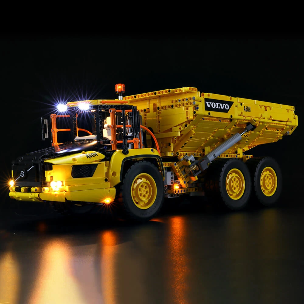 Lego 6x6 Volvo Articulated Hauler 42114 Light Kit