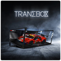 lego Technic Racing Car Display Case Metal Build Compatible with 42125 42083 42096 10295 42056 42115 42141 42171 42172