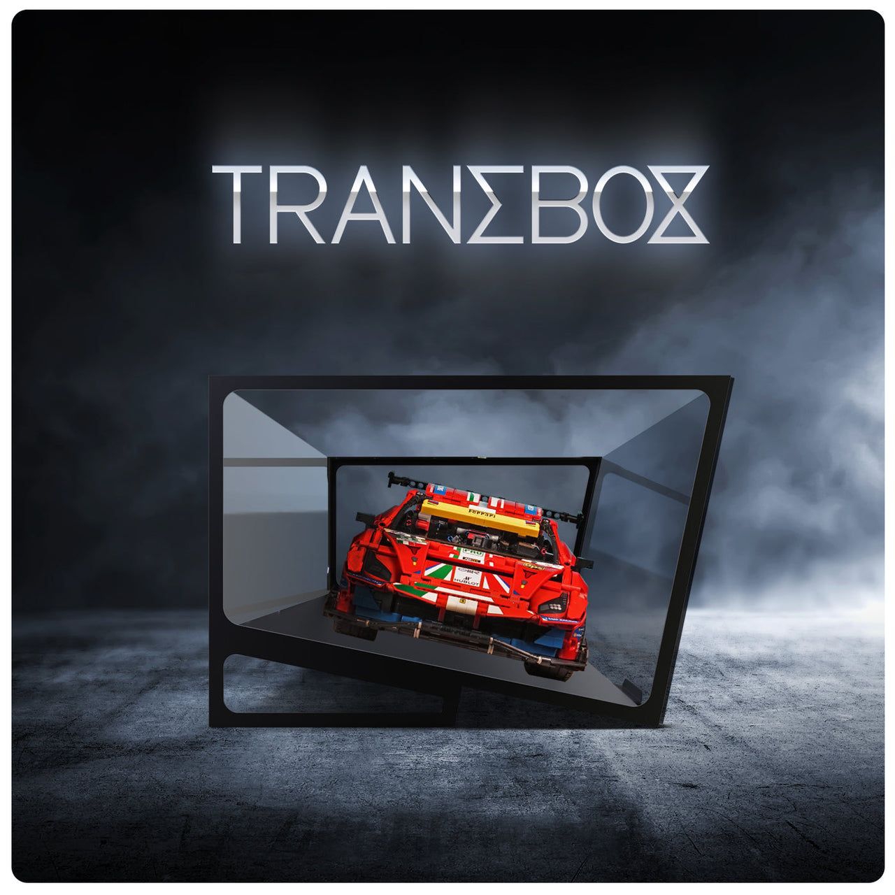lego Technic Racing Car Display Case Metal Build Compatible with 42125 42083 42096 10295 42056 42115 42141 42171 42172