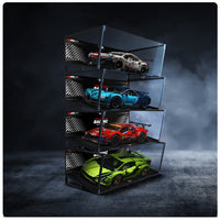 lego Technic Racing Car Display Case Metal Build Compatible with 42125 42083 42096 10295 42056 42115 42141 42171 42172