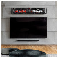 lego Technic Racing Car Display Case Metal Build Compatible with 42125 42083 42096 10295 42056 42115 42141 42171 42172