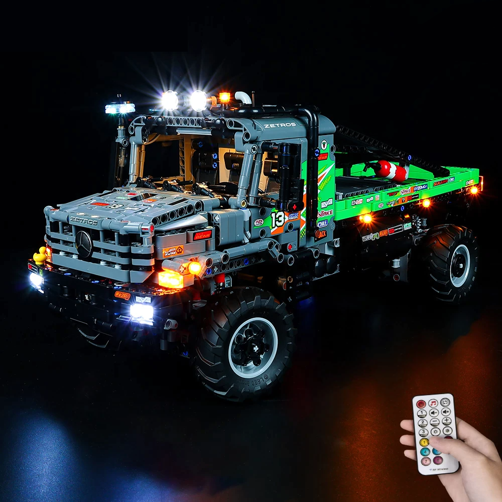 Lego 4x4 Mercedes-Benz Zetros Trial Truck 42129 Light Kit