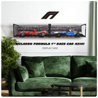 Lego 42141 McLaren Formula 1 Race Car Display Case - Metal Build