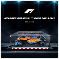 Lego 42141 McLaren Formula 1 Race Car Display Case - Metal Build