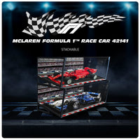 Lego 42141 McLaren Formula 1 Race Car Display Case - Metal Build
