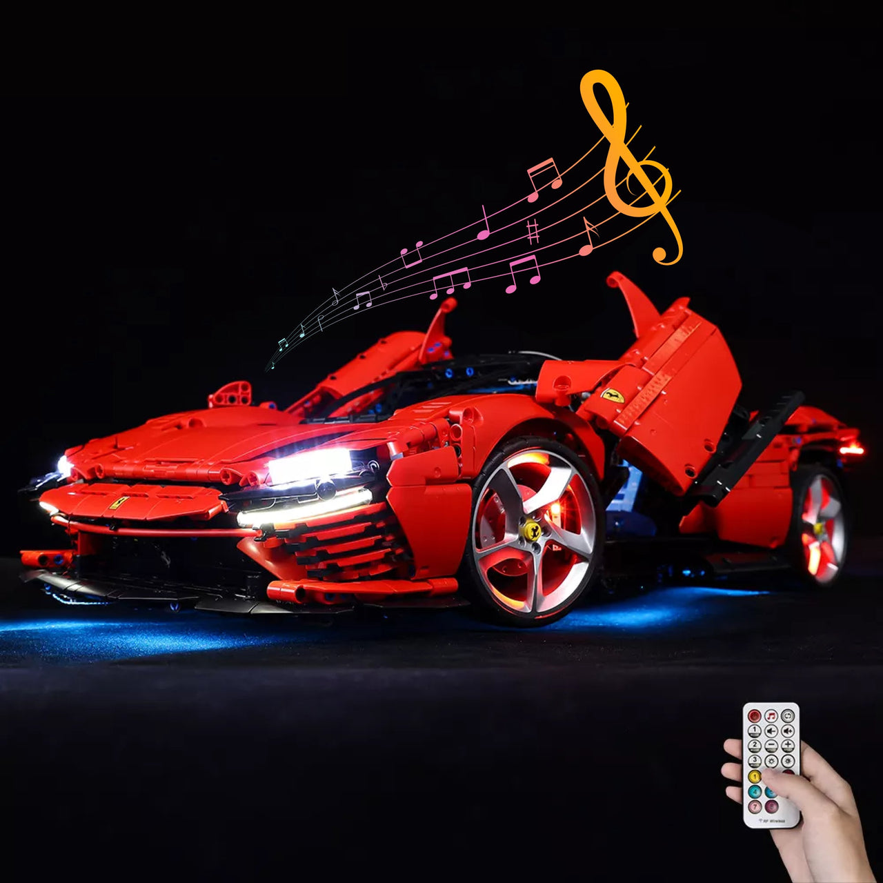 Lego Ferrari Daytona SP3 42143 Light Kit