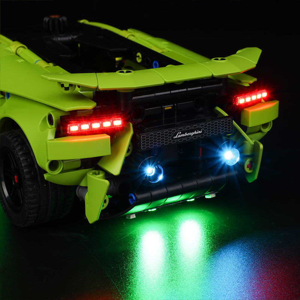 Lego Lamborghini Huracán Tecnica 42161 Light Kit
