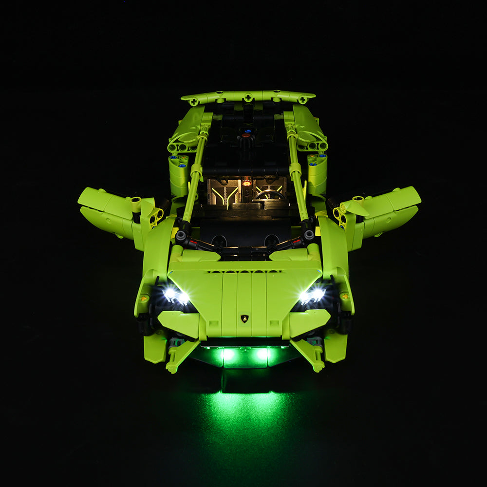 Lego Lamborghini Huracán Tecnica 42161 Light Kit