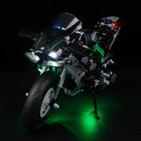 Lego Kawasaki Ninja H2R Motorcycle 42170 Light Kit