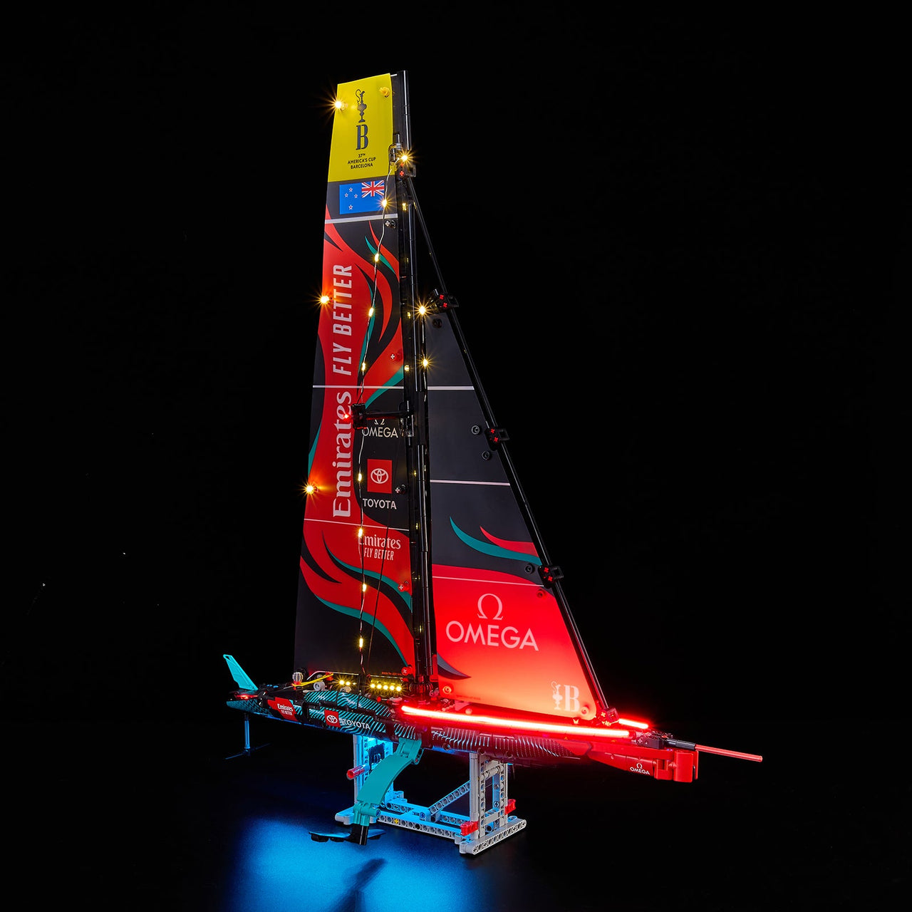 Lego Emirates Team New Zealand AC75 Yacht 42174 Light Kit