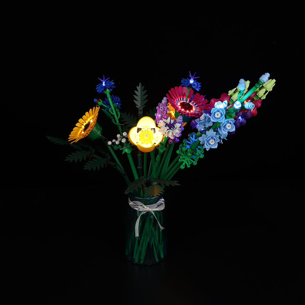 Lego Wildflower Bouquet 10313 Light Kit