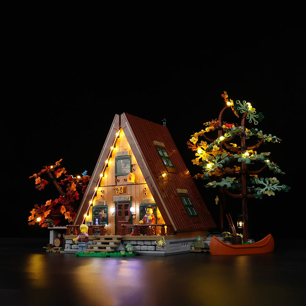 Lego A-Frame Cabin 21338 Light Kit