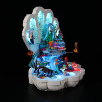 Lego The Little Mermaid Royal Clamshell 43225 Light Kit
