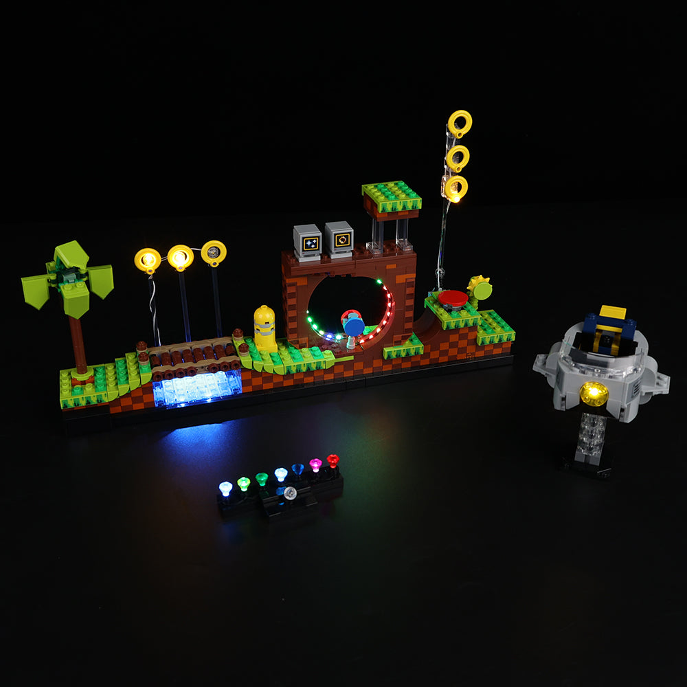 Lego Sonic the Hedgehog – Green Hill Zone 21331 Light Kit