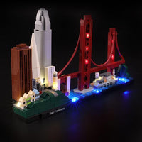Lego San Francisco 21043 Light Kit