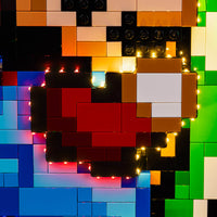 Lego Super Mario World - Mario and Yoshi 71438 Light Kit