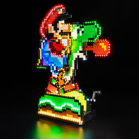 Lego Super Mario World - Mario and Yoshi 71438 Light Kit
